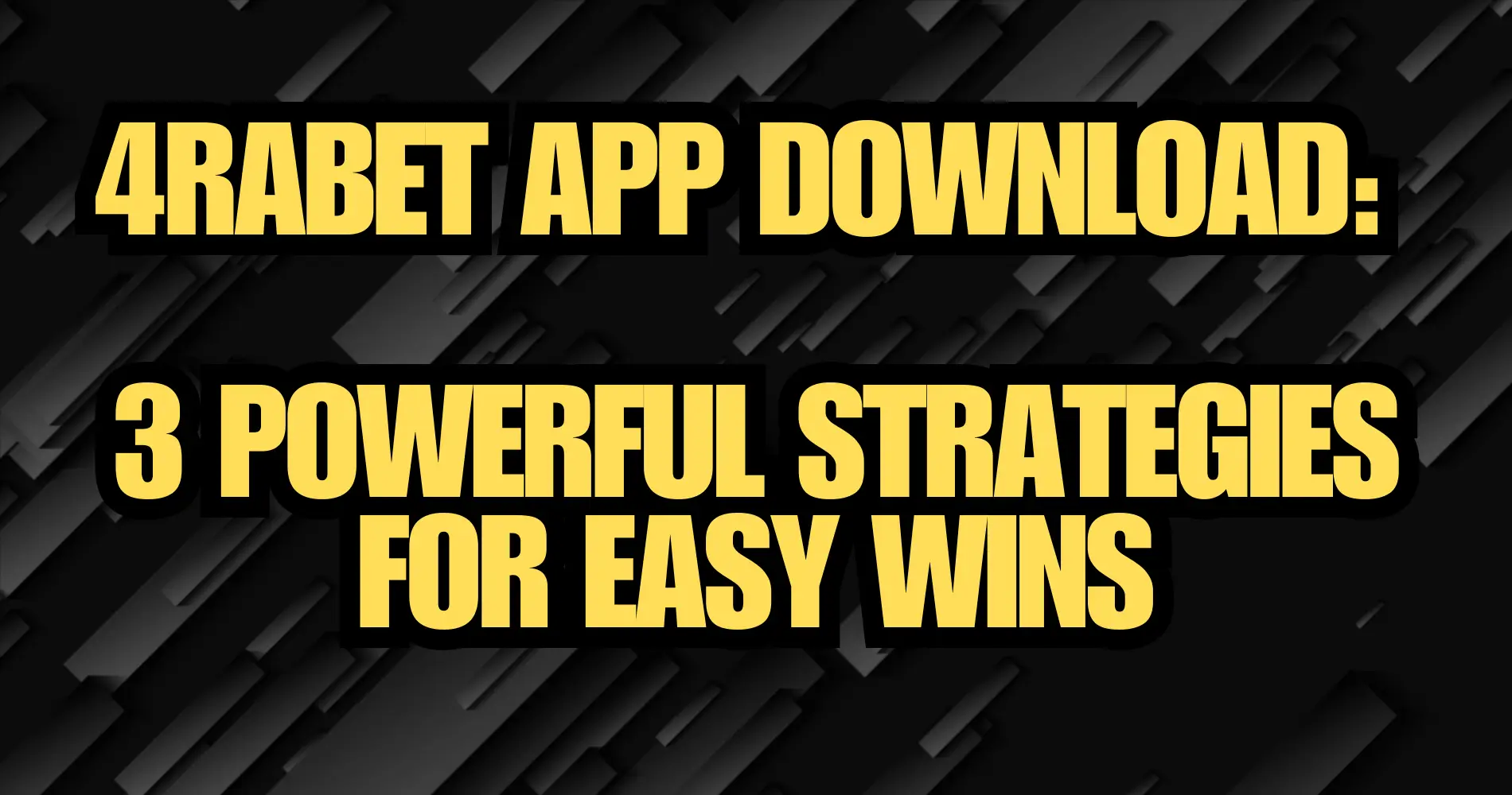 4rabet app download