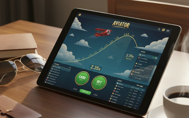 Aviator game APK at Aviator God body image